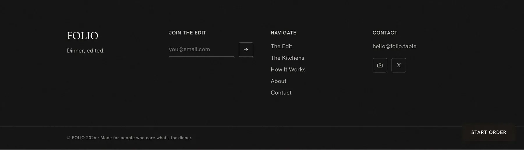Footer